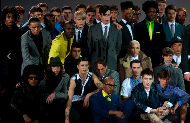 Ozwald became the first men's tailor to host a catwalk show (Image: Miles Warren)