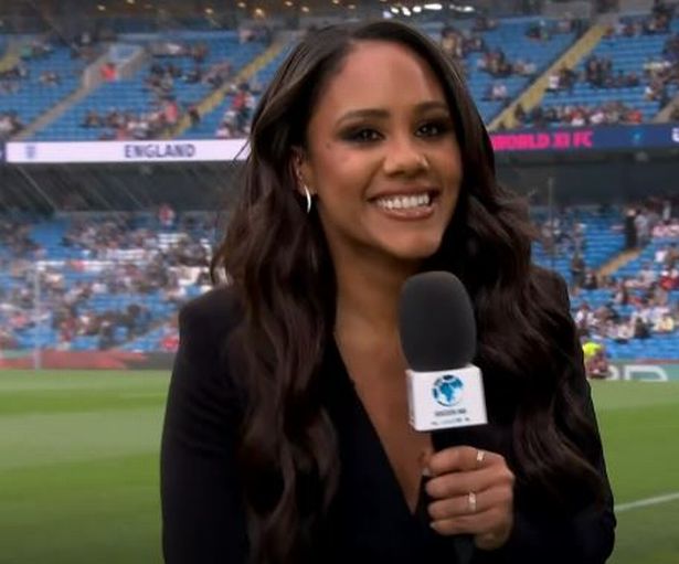 TV presenter Alex Scott also featured on the list (Image: ITV)