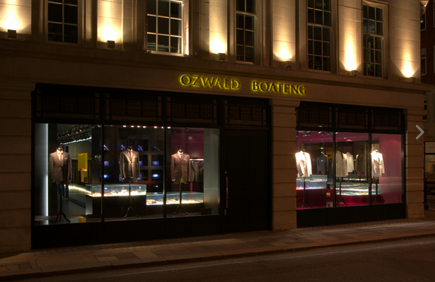 Ozwald was the youngest tailor to set up shop on Savile Row (Image: Miles Warren)
