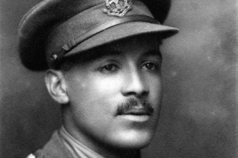 Black and white picture of a black man