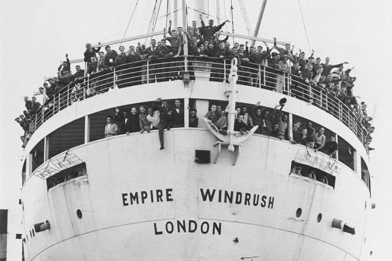 Windrush ship arriving in Essex